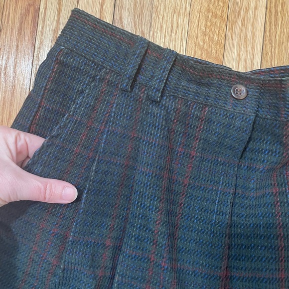 Vintage Corduroy Plaid Shorts - Picture 6 of 15